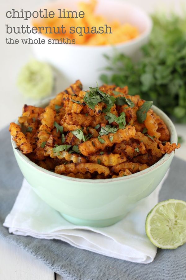 Chipotle Lime Butternut Squash