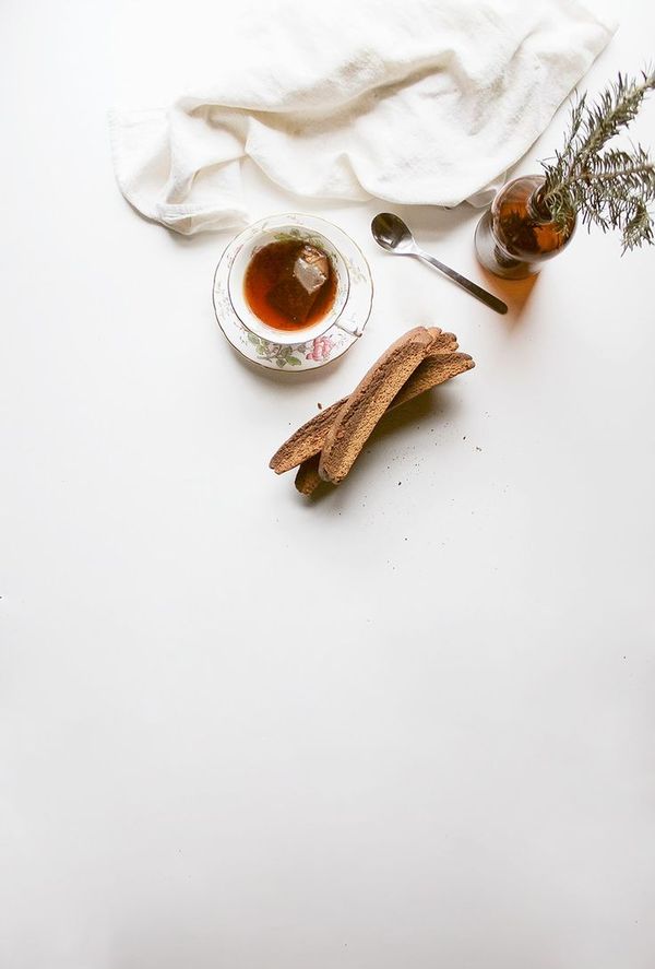 Chocolate & Spiced Chai Biscotti