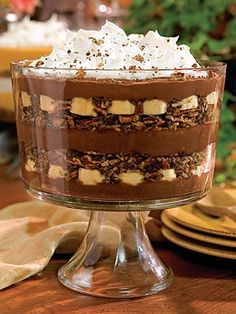 Chocolate-Banana Pudding Trifle