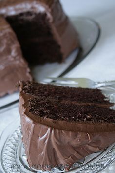 Chocolate Buttermilk Cake