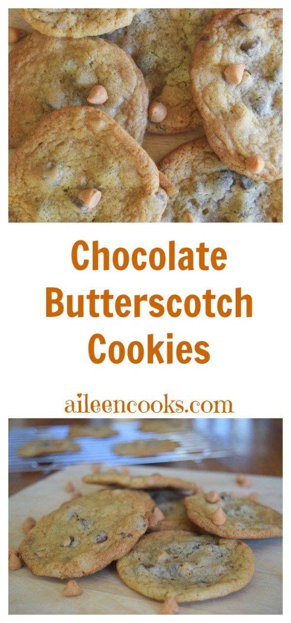 Chocolate Butterscotch Cookies