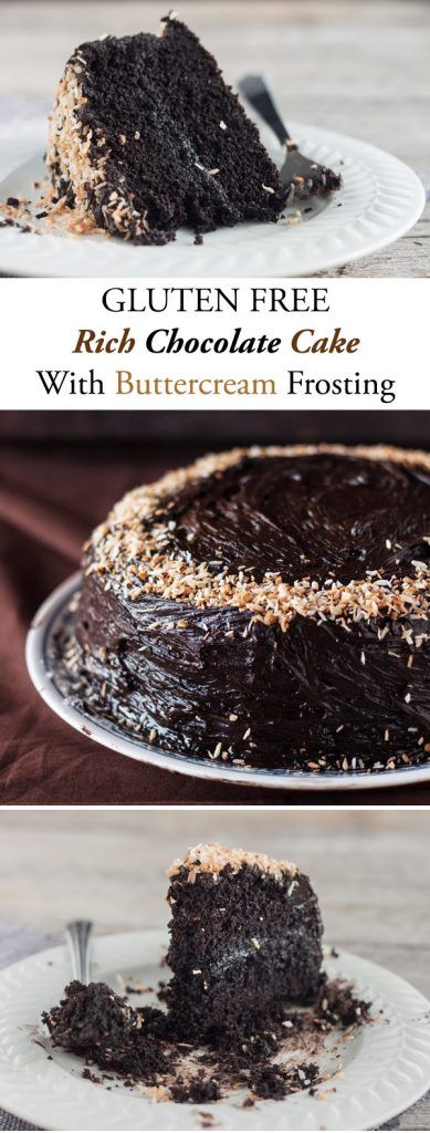 Chocolate Cake with Buttercream Frosting