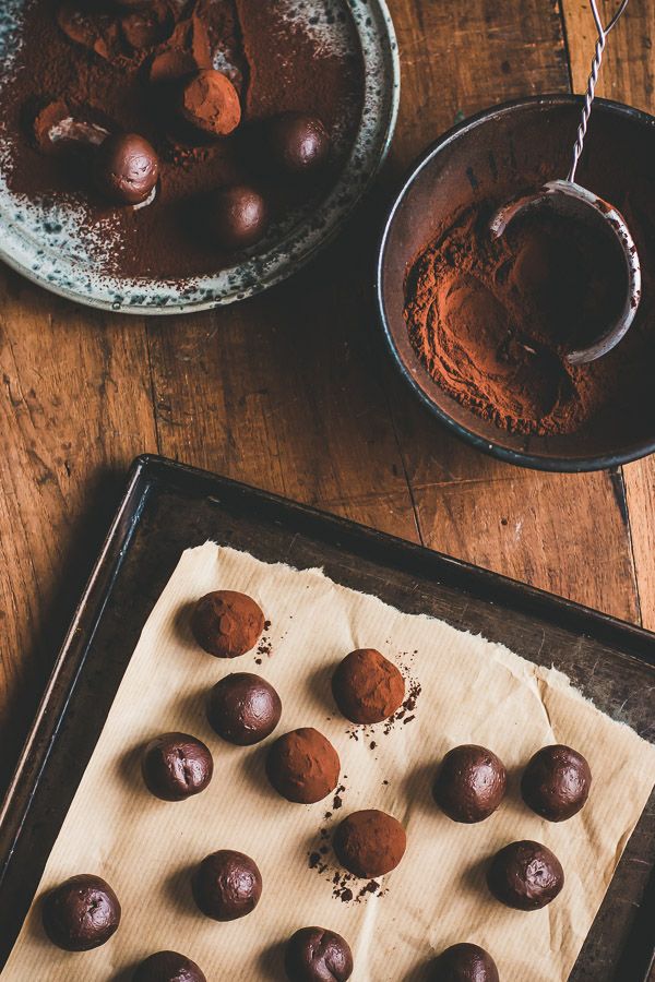 Chocolate Caramel Truffles