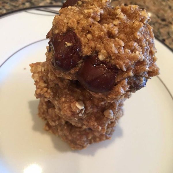 Chocolate Chip Banana Bread Oatmeal Cookies