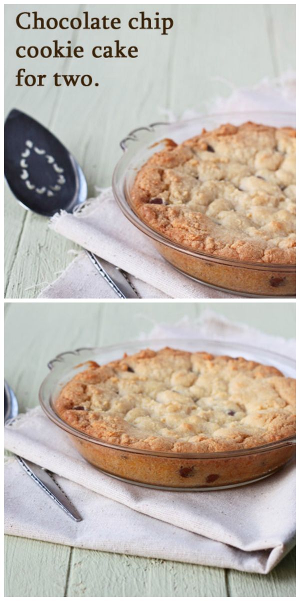 Chocolate Chip Cookie Cake