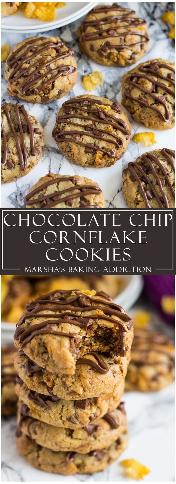 Chocolate Chip Cornflake Cookies