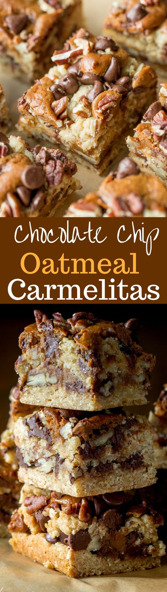 Chocolate Chip Oatmeal Carmelitas