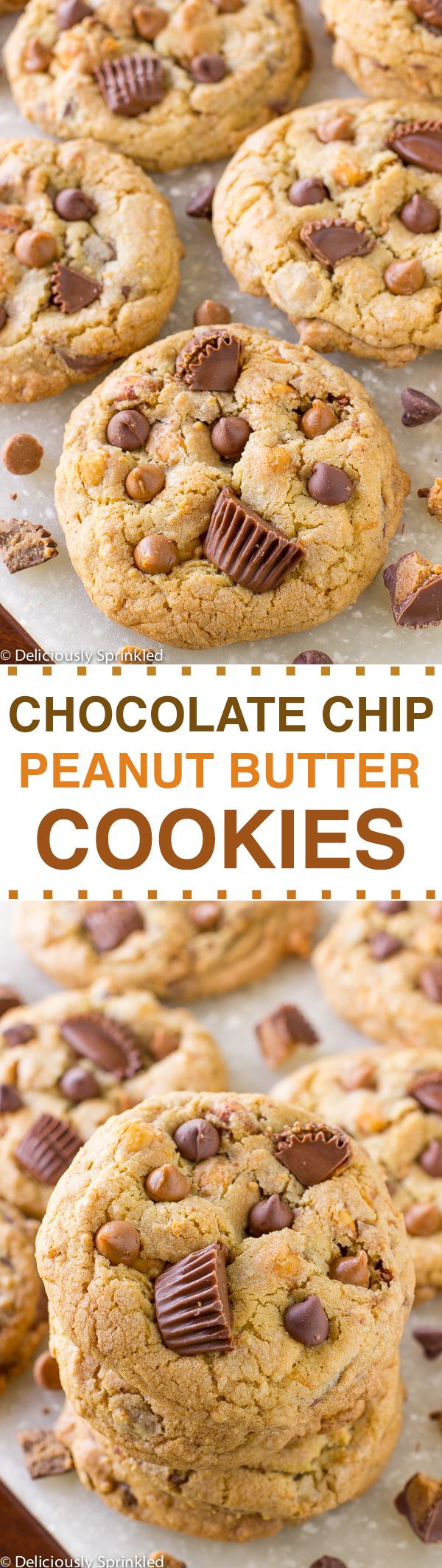 Chocolate Chip Peanut Butter Cookies