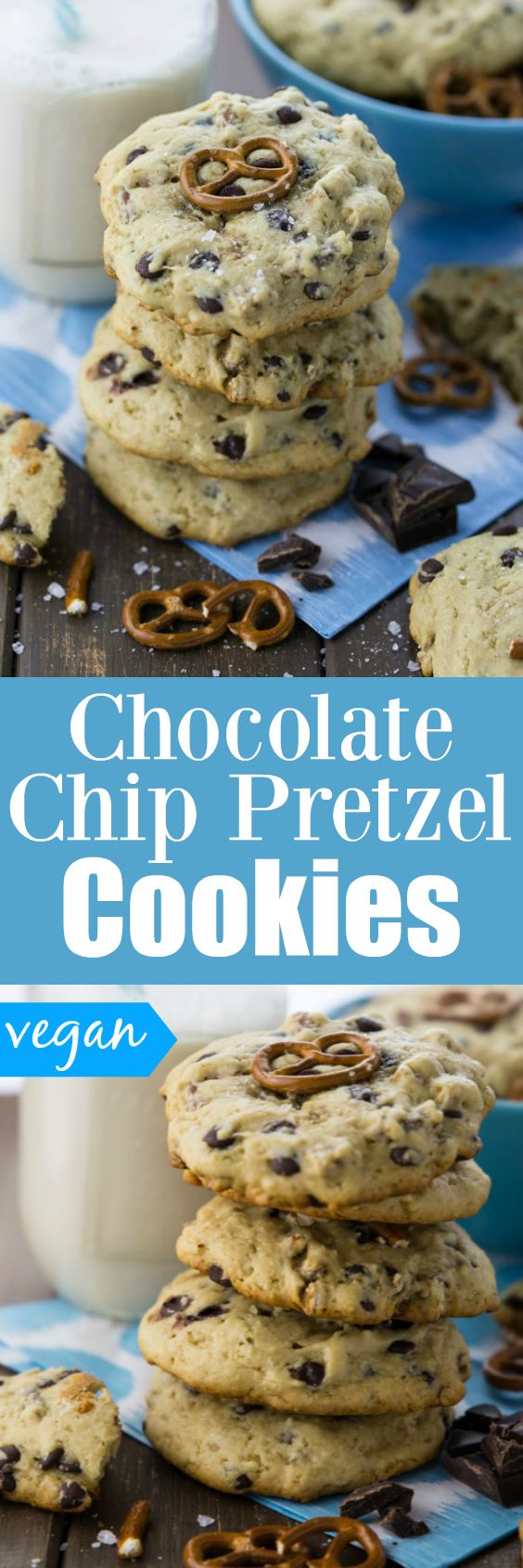 Chocolate Chip Pretzel Cookies