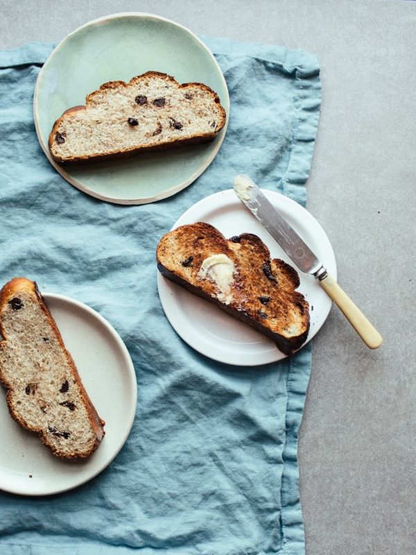 Chocolate Chip Wholewheat Challah Bread (Vegan