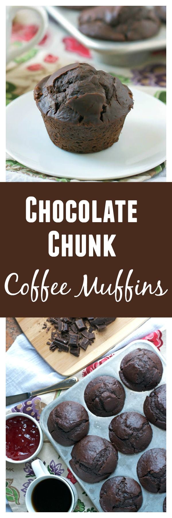 Chocolate Chunk Coffee Muffins