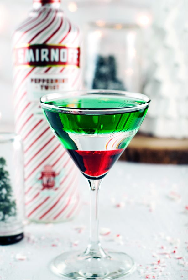 Chocolate Covered Cherry Peppermint Martini