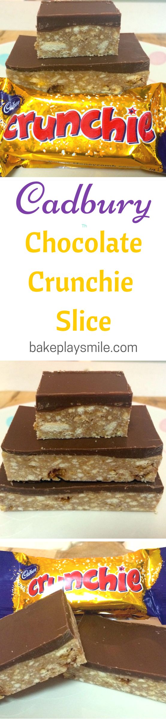 Chocolate Crunchie Slice