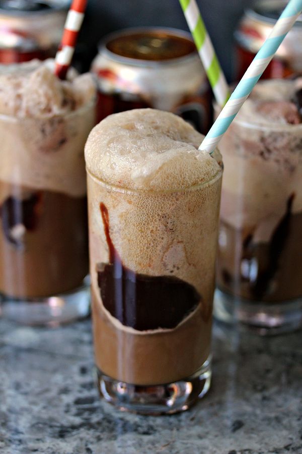 Chocolate Hot Fudge Root Beer Float