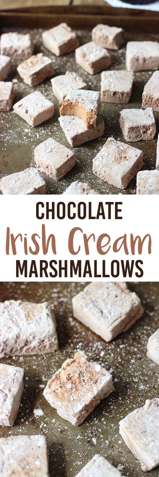 Chocolate Irish Cream Marshmallows