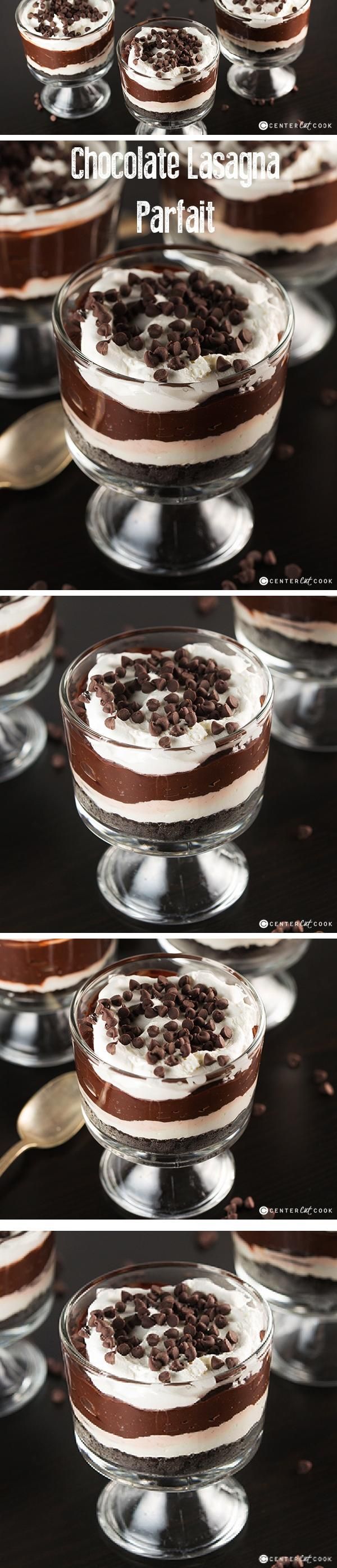 Chocolate Lasagna Parfait