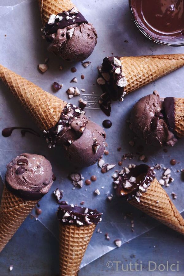 Chocolate Malt Ice Cream