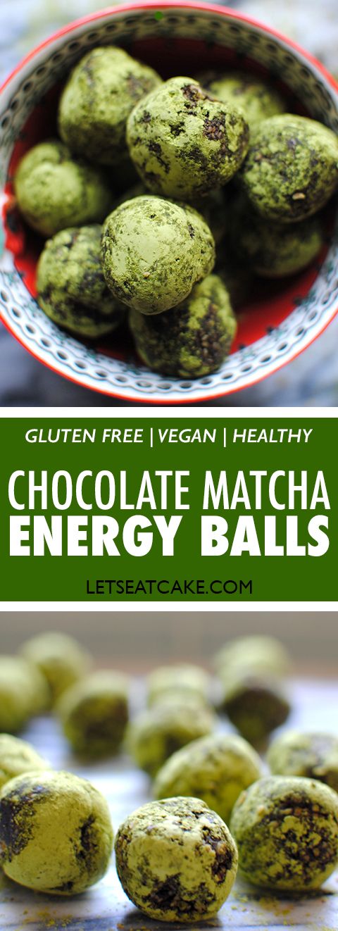 Chocolate Matcha Balls