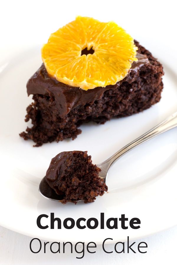 Chocolate Orange Cake (Vegan & GF