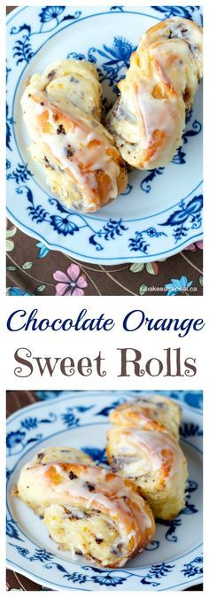 Chocolate Orange Sweet Rolls