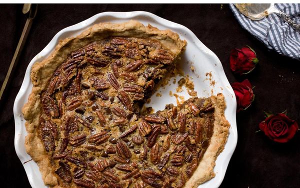 Chocolate-Pecan Race Day Pie