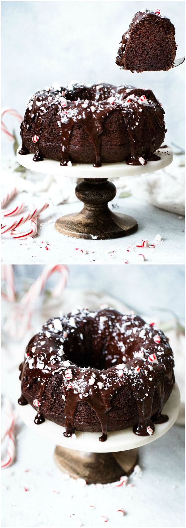 Chocolate Peppermint Bundt Cake