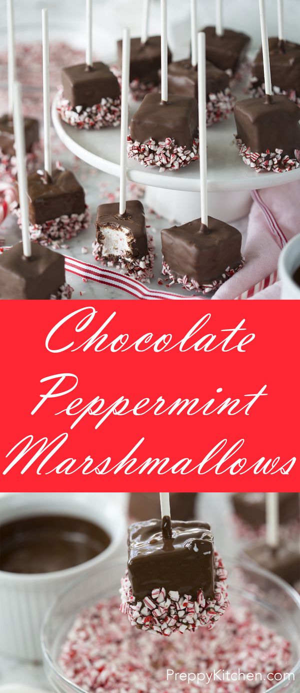 Chocolate Peppermint Marshmallows