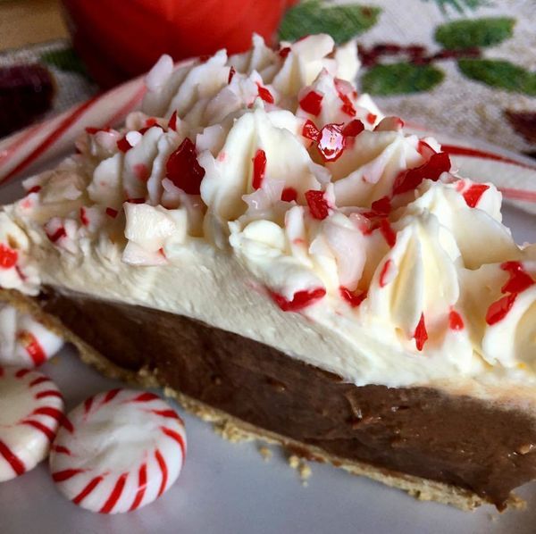 Chocolate Peppermint Supreme Pie