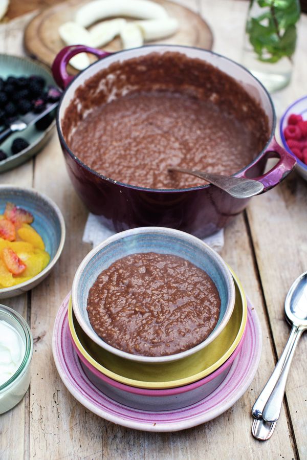 Chocolate porridge