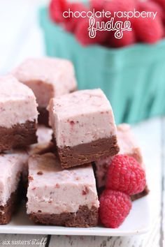 Chocolate Raspberry Fudge