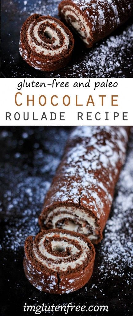 Chocolate Roulade Recipe (Gluten Free and Paleo