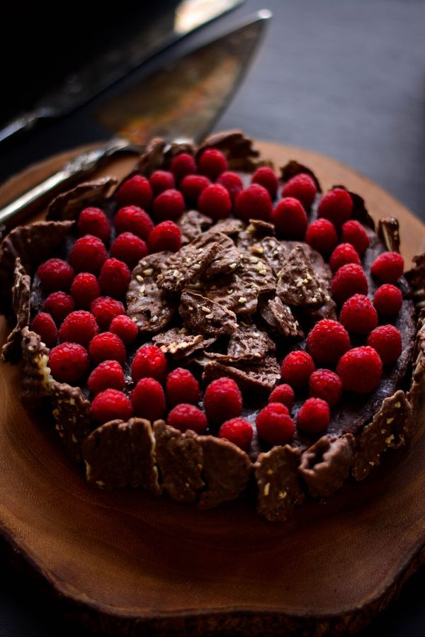 Chocolate Torte w/ Chocolate Wavy Lays