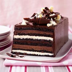 Chocolate Truffle Layer Cake