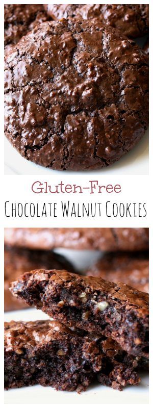 Chocolate-Walnut Cookies (Gluten Free