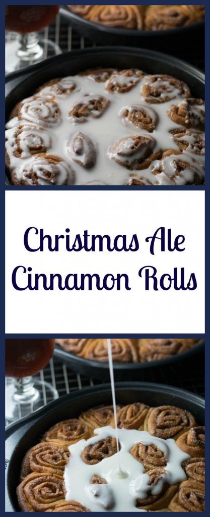 Christmas Ale Cinnamon Rolls