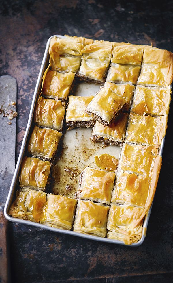 Christmas baklava