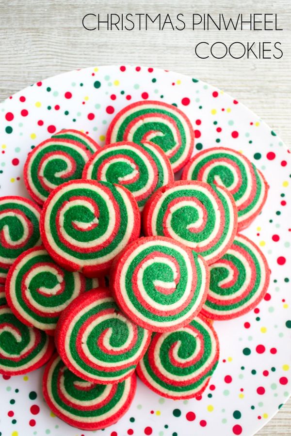 Christmas Cookie Pinwheels