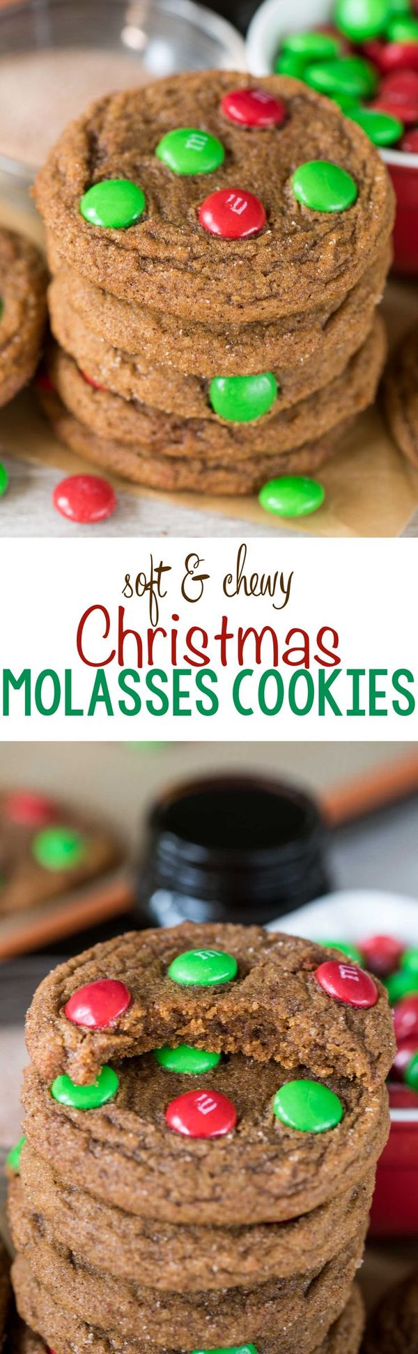 Christmas Molasses Cookies