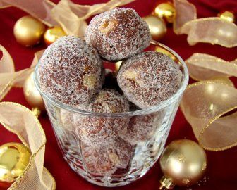 Christmas Rum Balls(Or Bourbon Balls