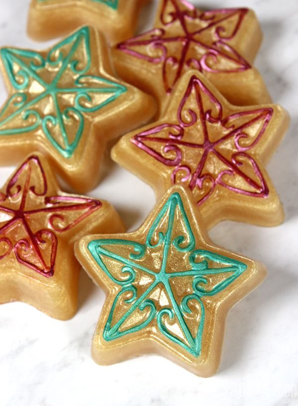 Christmas Star Melt & Pour Soap Tutorial