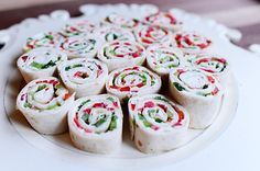 Christmas Tortilla Rollups