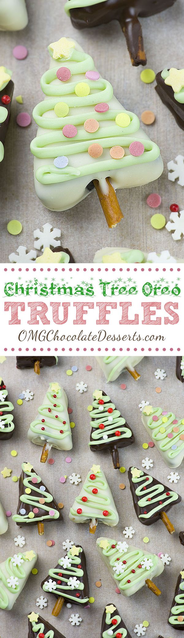 Christmas Tree Oreo Truffles