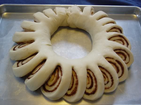 Christmas Wreath Bread