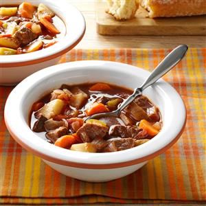 Chunky Beef & Vegetable Soup