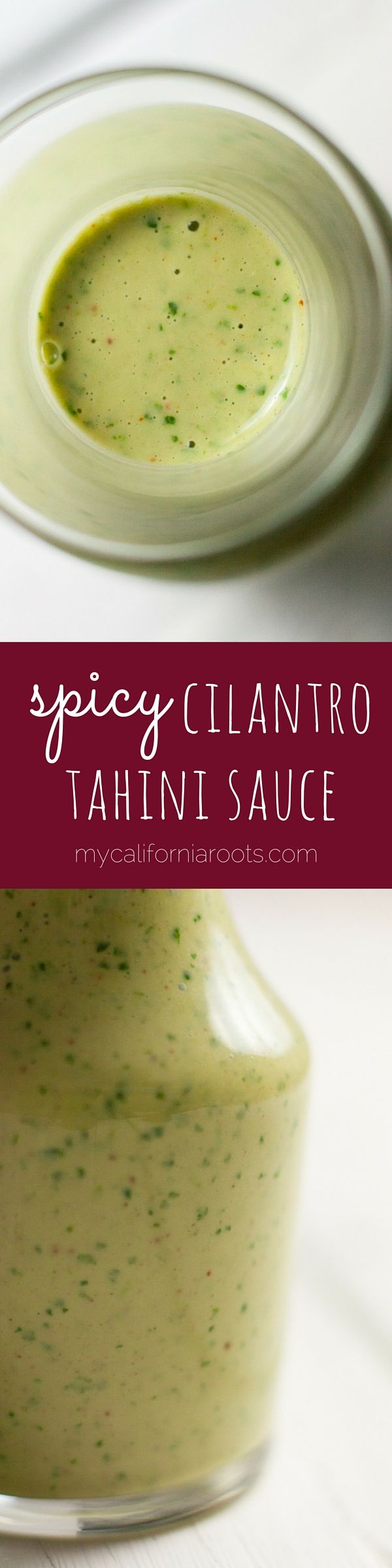 Cilantro & Cayenne Tahini Sauce