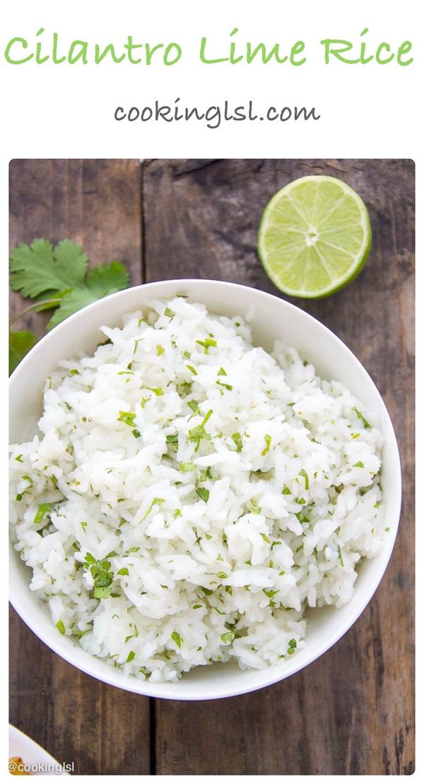 Cilantro Lime Rice And Delimex Fiesta