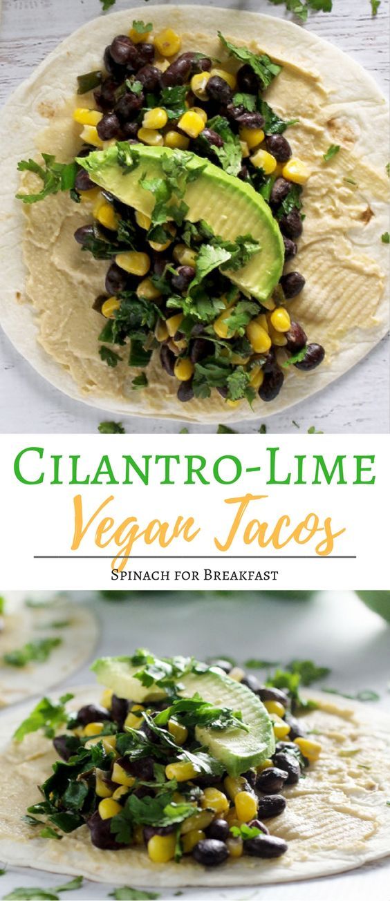 Cilantro-Lime Vegan Tacos