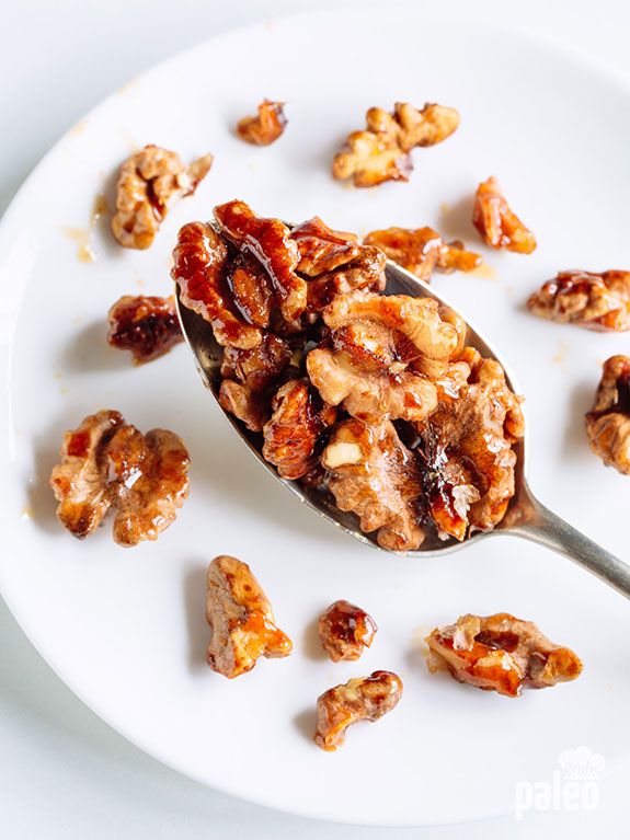 Cinnamon and Honey Roasted Walnuts