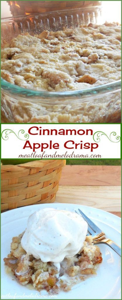 Cinnamon Apple Crisp