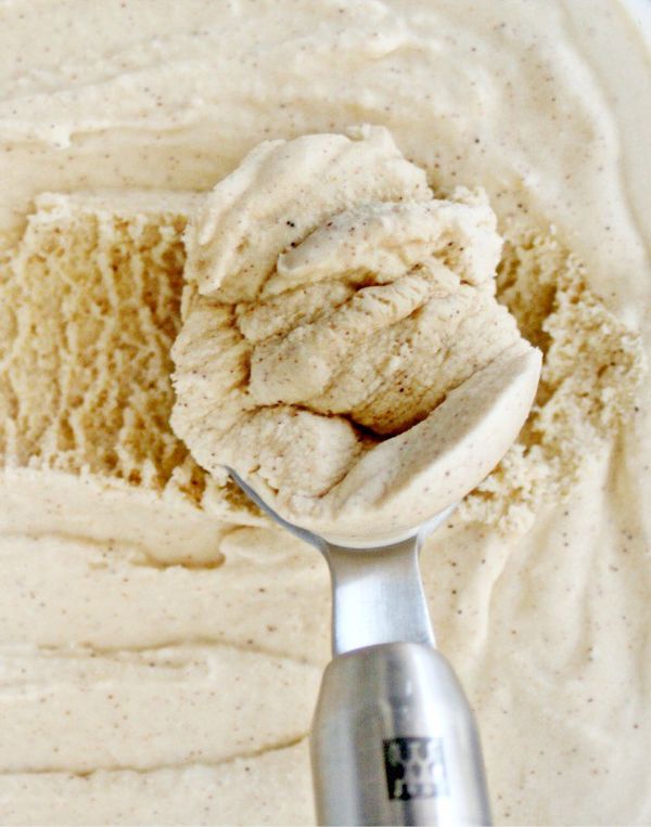 Cinnamon Bourbon Ice Cream